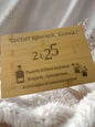 Гравирана дъска за юбилей |Engraved Cutting Board Jubilee Edition